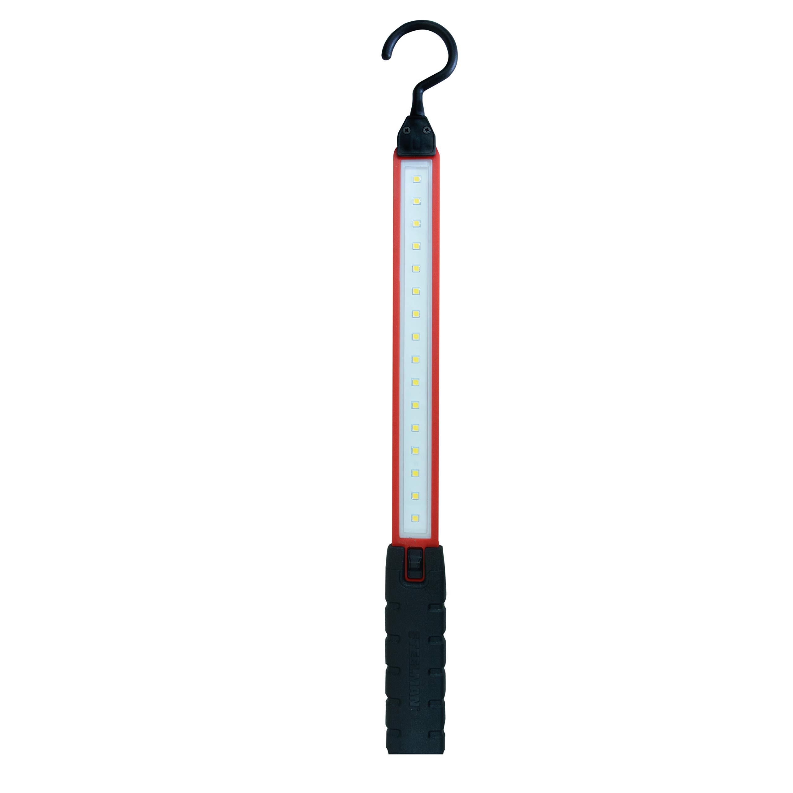 Steelman 500-Lumen LED Extra Slim Shop Work Light with 40-Foot Retractable Cord Reel, UV and Weather Resistant, Magnetic Mount (99761) - Image 3