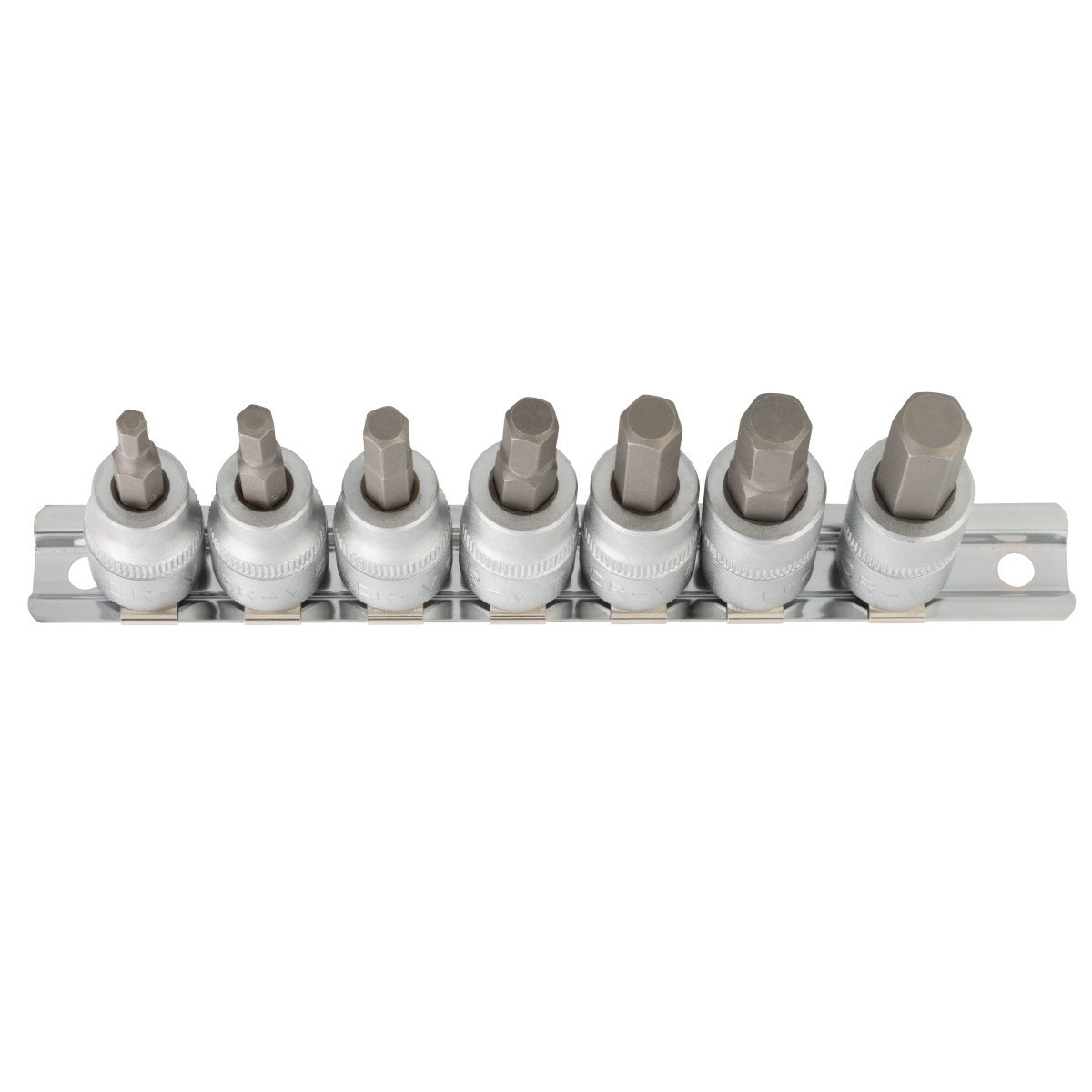 Steelman Metric Hex Socket Set, 3/8-Inch Drive, 7-Piece Set, 4mm, 5mm, 6mm, 7mm, 8mm, 9mm and 10mm - Image 3